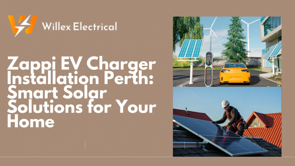 zappi ev charger installation in perth