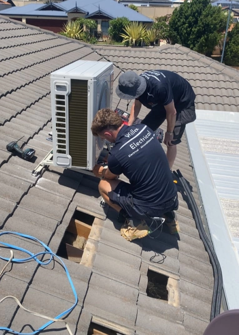 willex air conditioning work perth