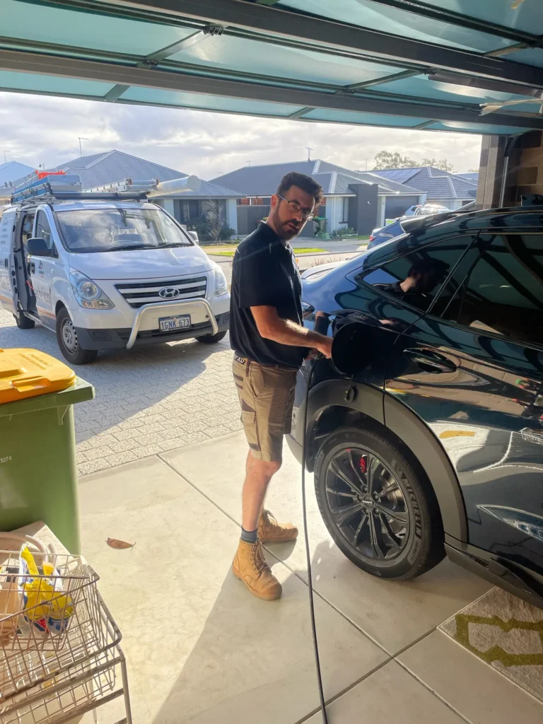 how much for ev charger in perth