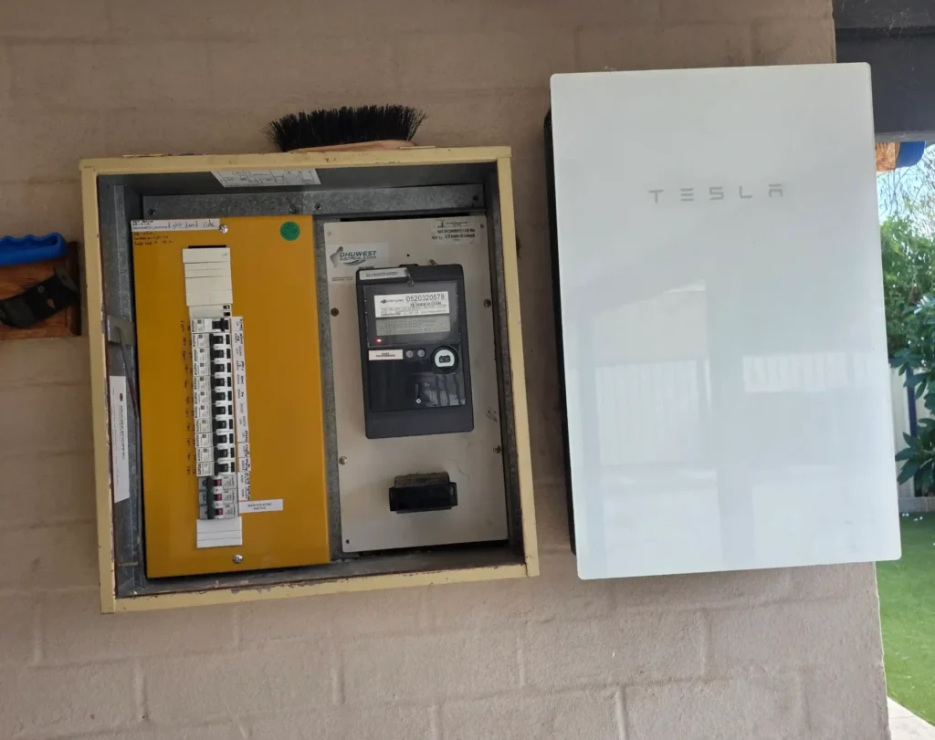 Mindarie Switchboard upgrade Tesla battery install After scaled e1785783255912