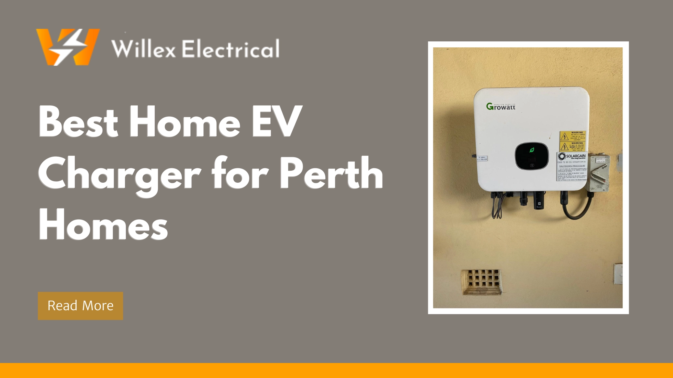 Best Home EV Charger for Perth Home